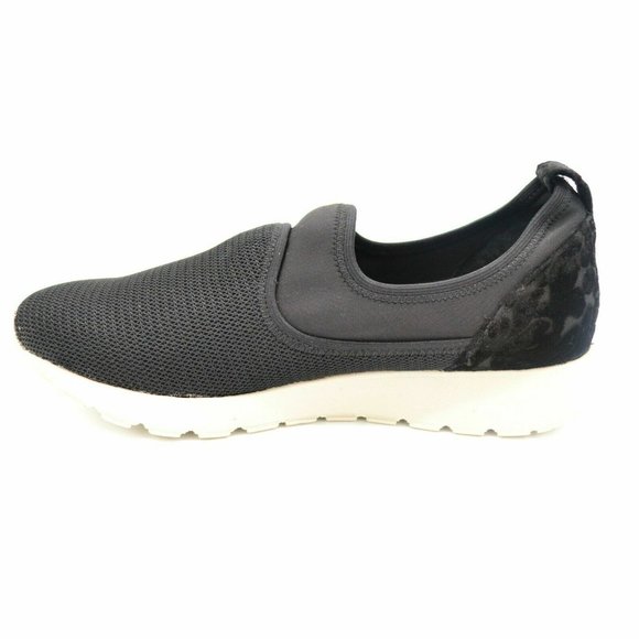 Lori Goldstein Women Posy Slip On Sneaker Sz 7M‎ Black Mesh Cushioned Insole NEW - Picture 2 of 7